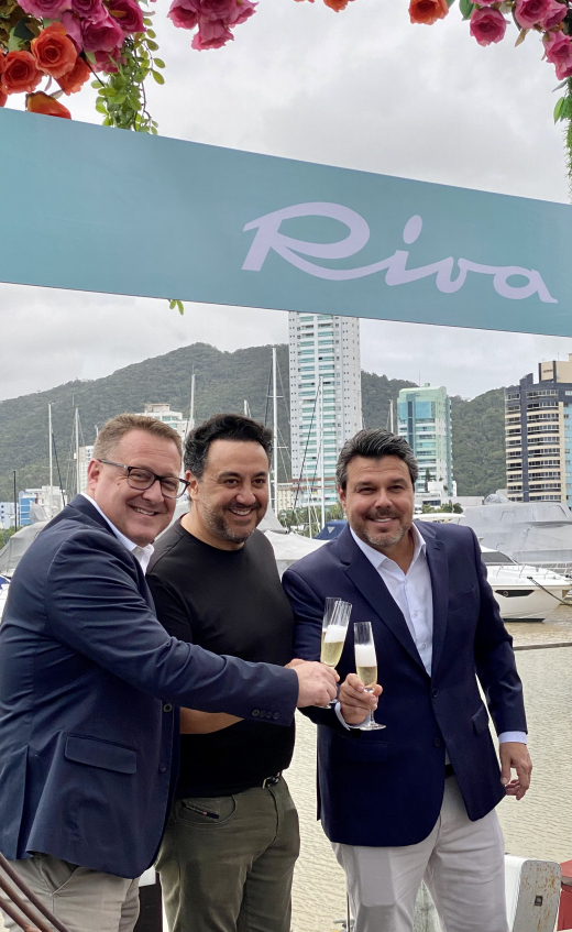 Chegada oficial da Riva Yachts ao Brasil