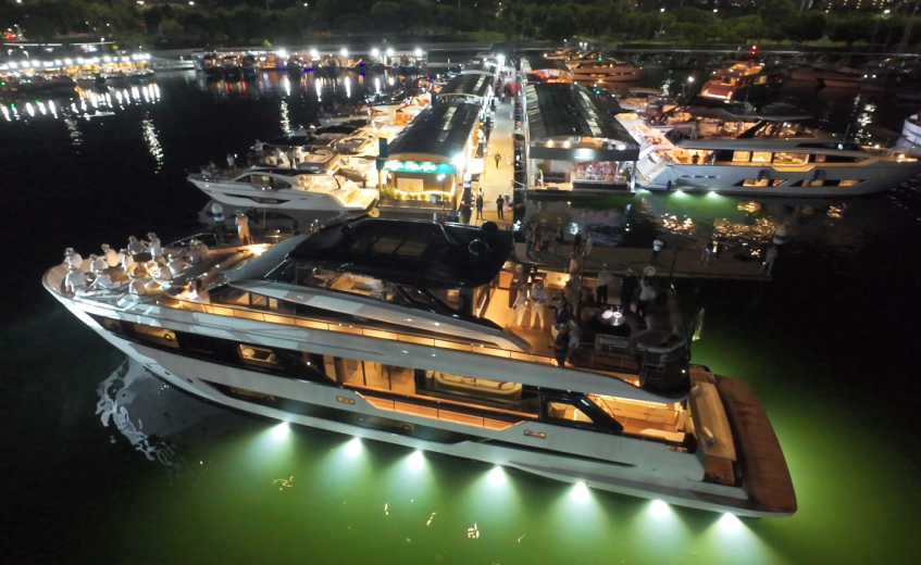 Excelência que marcou presença no Rio Boat Show 2026