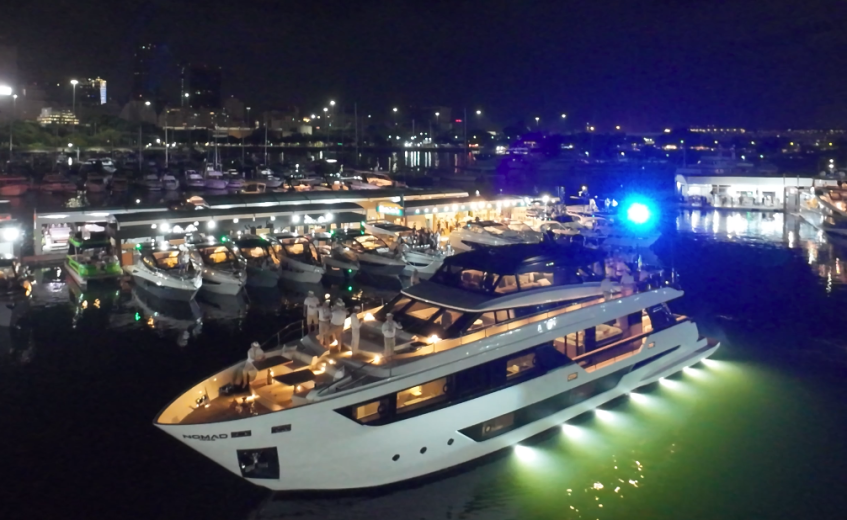 Excelência que marcou presença no Rio Boat Show 2026