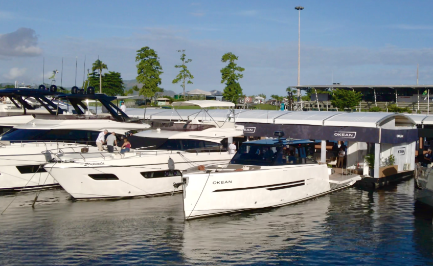 Excelência que marcou presença no Rio Boat Show 2026