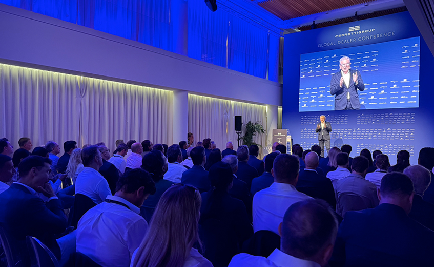 OKEAN no topo do FERRETTI GROUP Global Dealers Conference