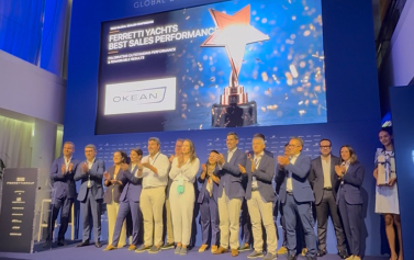 OKEAN no topo do FERRETTI GROUP Global Dealers Conference